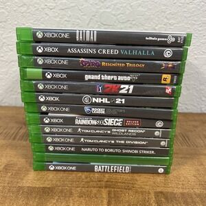 Microsoft Xbox One Lot of 13 Games Bundle Spyro, GTA, Tom Clancy, Batman & More